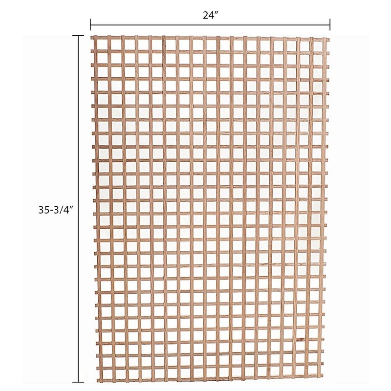 24 in. x 35-3/4 in. x 3/8 in. Unfinished Square