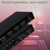 4K HD Multimedia Interface Switch Splitter 2 in 4 Out