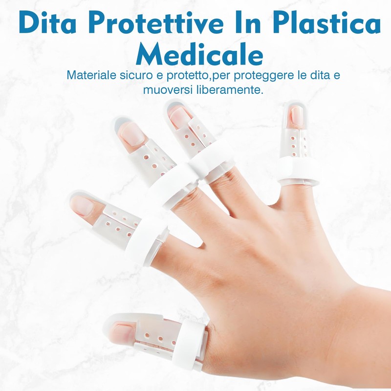 ZYKORT Pack of 6 finger splints