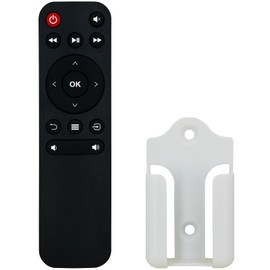 Replacement Remote Control fit for Vankyo Leisure Mini LCD LED Portable Projector V630W 470 D70T D70Q (with Mounting Bracket)