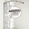 generic 72 Piezas Ganchos Para Cortina De Baño/ganchos Para Cortinas