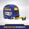 IRWIN Strait-LINE Tape Measure, 25 ft, Includes Retraction Control, for