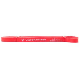 Victor Fitness Rise Band Level 1 (15-35lbs) Heavy-Duty Exercise Resistance Band for Physical Therapy, Fitness, Muscle Development, Rehab, Mobility, Stretching, and More