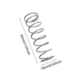 RecDec 10 Pack Flush Toilet Button Spring Replacement Compression Returning Springs Parts for Toilet Tank Button Toilet Push Button Dual Push Flushing Button Flushing Toilet Water Tank Buttons