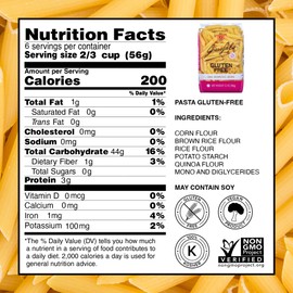 Garofalo - Premium Gluten-Free Penne Pasta, Italian Made, Corn, Rice, Potato & Quinoa Blend, Bronze-Drawn, Al Dente (2 pack)