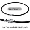 Colantotte Magnetic Necklace, Crest, SMART Exclusive Gift Set (Premium Silver,