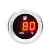 Digital Fuel Level Gauge with Flashing Alarm Car Fuel Level