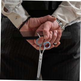 FOMIYES Hair Cutting Comb Scissor Set 7pc Barber Salon Kit by Professional Hair Cutting Tools for Home Use