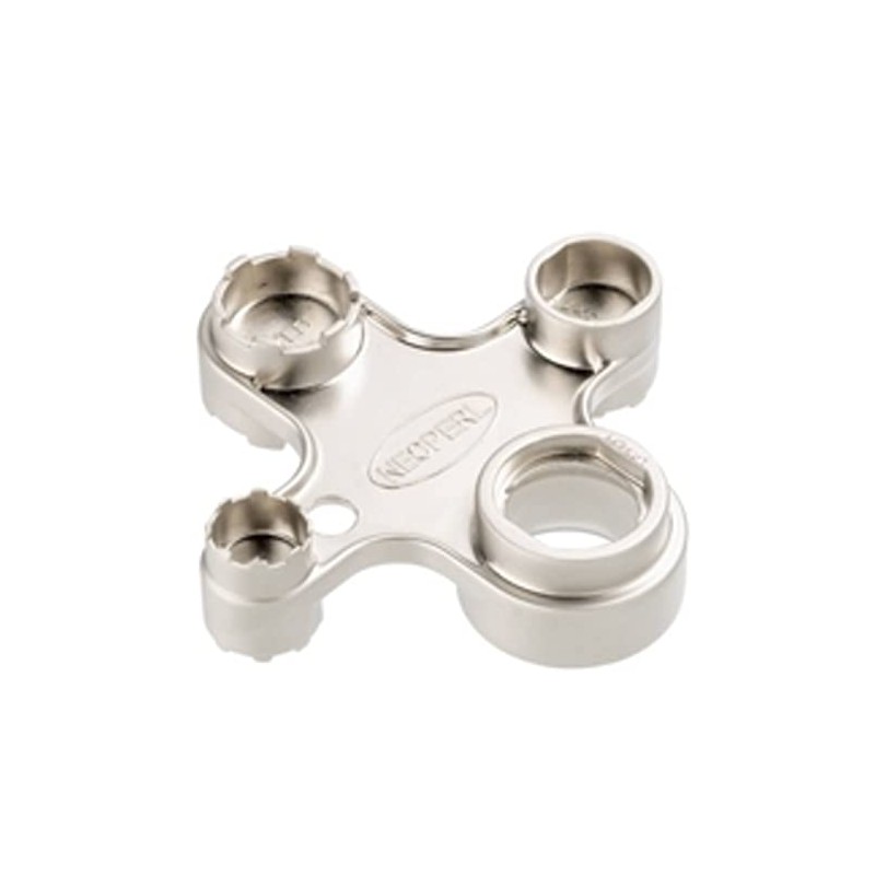 Neoperl 01458097 Universal Serviceschlüssel CACHE vernickelt M18 / M22 /