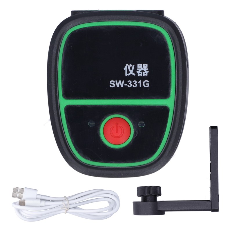 SW‑331G Cross Laser Meter Horizontal Vertical Green Beam Leveling Tool