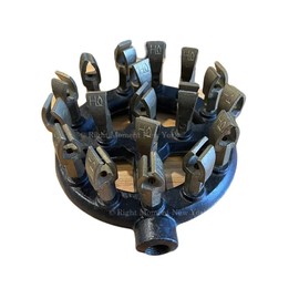 18 Duck Mouth Jet Burner for Natural Gas Wok Range Replacement Parts - 125,000 BTU