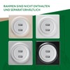 OneKeyElectro: USB Flush-Mounted Socket with 2 Ports, Charger, USB A
