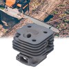 Wear Resistant Cylinder Piston Kit Chainsaw Accessory 52mm Fit for