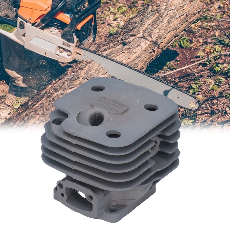Wear Resistant Cylinder Piston Kit Chainsaw Accessory 52mm Fit for