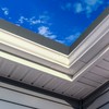 BJADE'S Gutter Valley Splash Guard,4 Pcs Aluminum Roof Valley Splash
