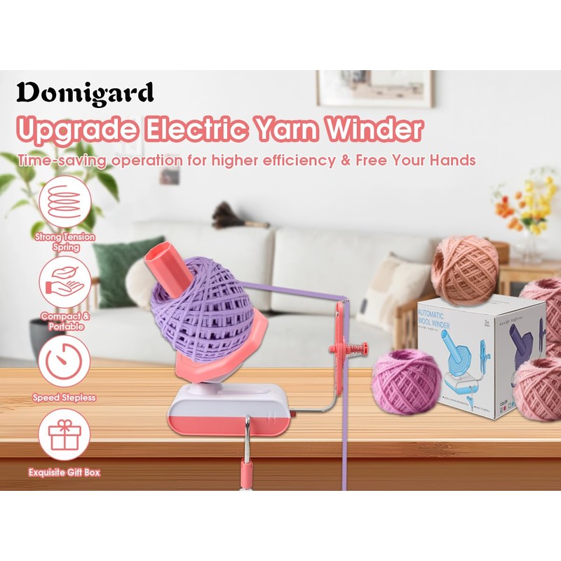 Electric Yarn Winding Device Automatic Large Capacity 13oz Yarn Winder