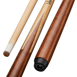 Viper by GLD Products unisex adult Viper Commercial House, 1 Piece Canadian Maple/Billiard Pool Cue, Brown, 48-Inch 18-Ounce US, 1 Count (Pack of 1)