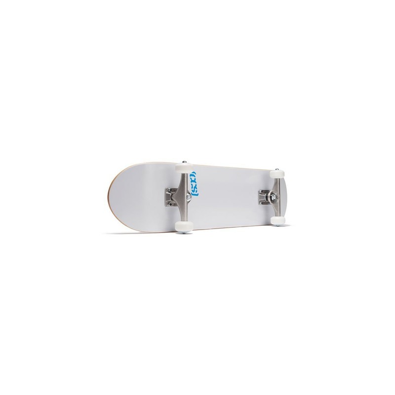 [CCS] Logo Skateboard Complete White 7.50"
