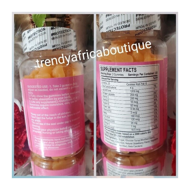 SK S&k Duchess Glow Super L-Glutathion 13n1 Whitening Gummies 60x
