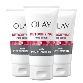 Olay Limpiador Facial Exfoliante Regenerist Desintoxicante de Poros, 150 ml, pack de 3                                                                