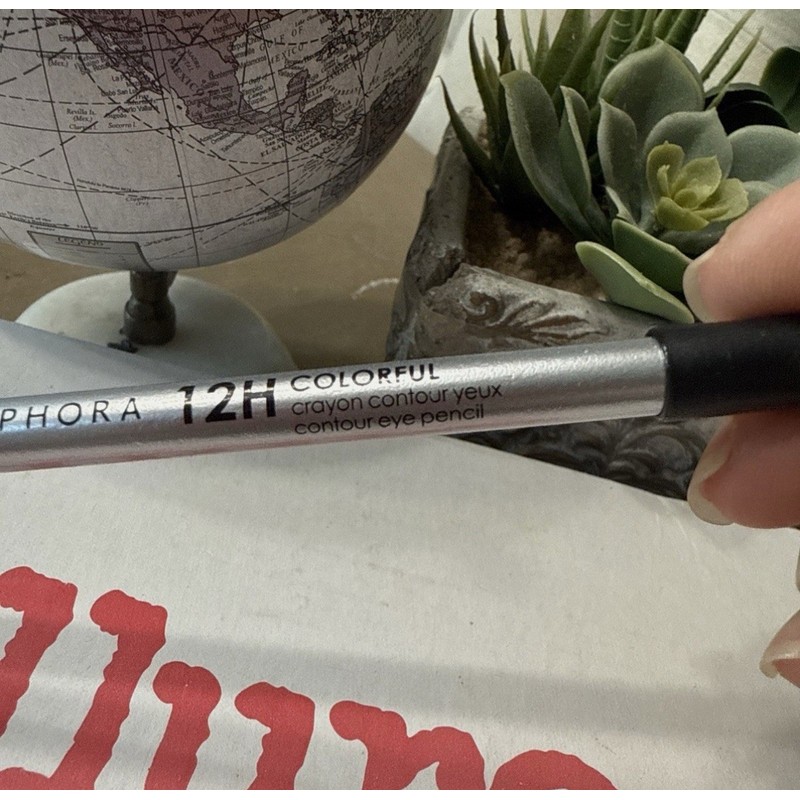 Sephora 12hr Colorful Contour Eye Pencil 01 Black Lace Liner