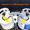 GasSaf 12 inch RV Propane Hose, 1/4" Inverted Camper Propane