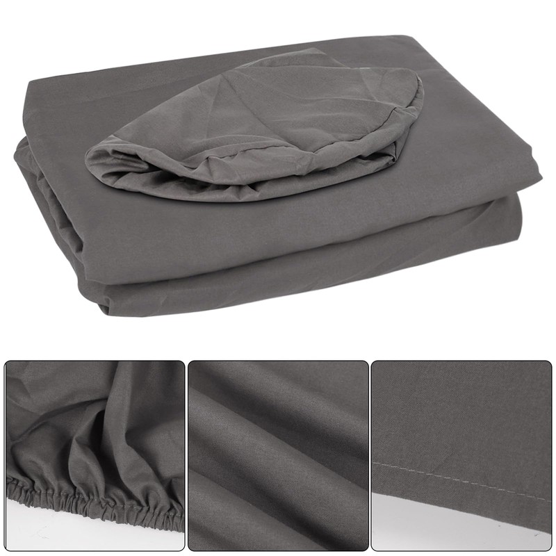 XQZMD 3 Piece Microfiber Massage Table Sheet Set, Flat Massage