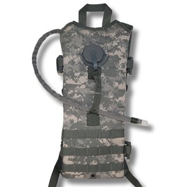 ACU Hydration Pack w/ 3-Liter Bladder, 3L/100 Fl Oz Carrier, MOLLE, Hiking, Running, Cycling, Camping