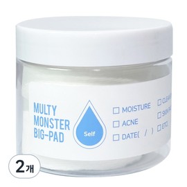[Vegan Life] Corecos Multi Monster Big Pad, 70 sheets, 2 pieces / [비건라이프] 코아코스 멀티 몬스터 빅 패드, 70매입, 2개