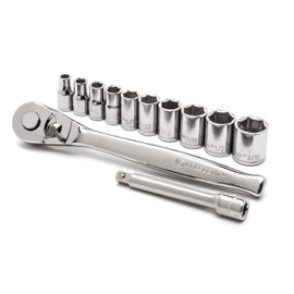 Crescent 12 Piece 1/4" Drive 6 Pt. SAE Mechanics Tool Set - CSWS14SAE12