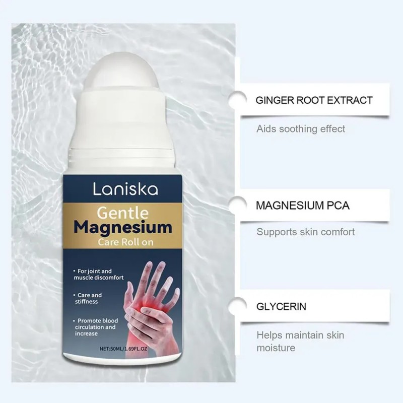 Crema De Cuidado Pca De Magnesio En Rollo Para Manos