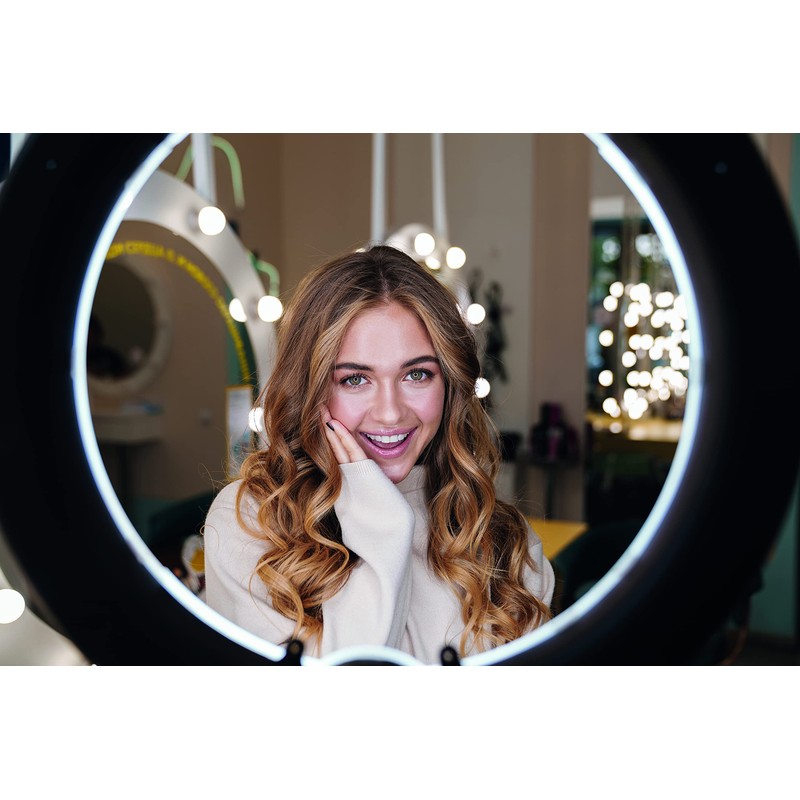 Juice Social 10" Desktop LED Selfie Ring Light with Phone