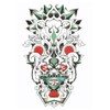 THE FANTASY Tribal-6 Tattoo Stickers, Tribal Shoulders, Arms, Medium Size,