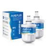 PUREPLUS Refrigerator Water Filter Compatible with DA29-00003F, DA29-00003G, Aqua Pure