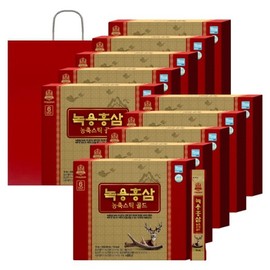 VIP전용 녹용홍삼농축스틱골드 30포 x 10박스 VIP Exclusive Red Ginseng Extract Sticks Gold 30 Packs x 10 Boxes