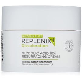 Replenix Glycolic Acid 10% Resurfacing Cream, Hydrating & Lightweight Medical-Grade Exfoliating Face Moisturizer for Skin Discoloration (1.7 oz)