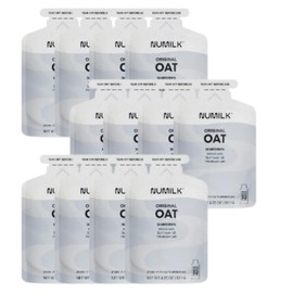 Numilk Pouches 12-Pack - Original Oat - Creamy Plant-Based Milk in Seconds - Easy-to-Use with Numilk Nut Milk Maker Machine - Dairy-Free, One Pouch Makes 32oz