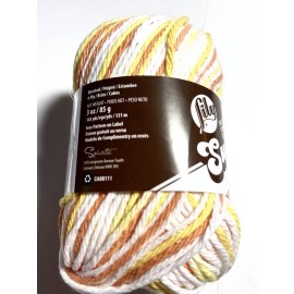 SUGAR’N CREAM COTTON YARN. 1pk. CREAMSICLE . ICombine Shipping. READ