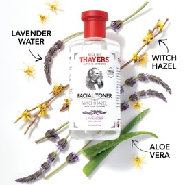 THAYERS Alcohol-Free Lavender Witch Hazel Toner with Aloe Vera Pack of 3