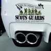 The Scots Guards Bumpber Sticker British Army Armed Forces