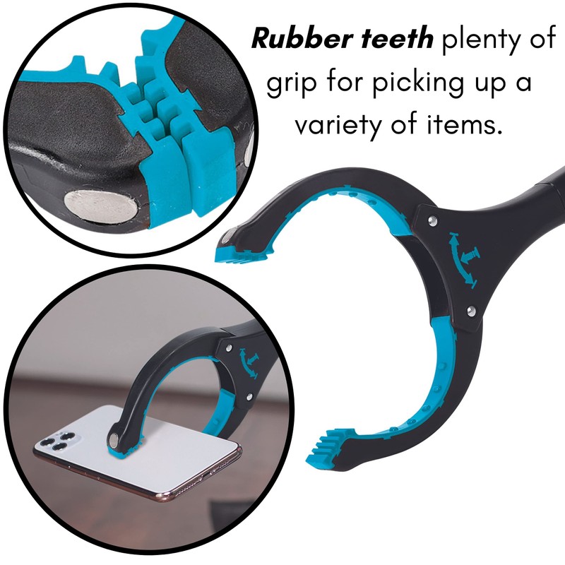BIRDROCK HOME Reacher Grabber Pick Up Tool with Magnets -