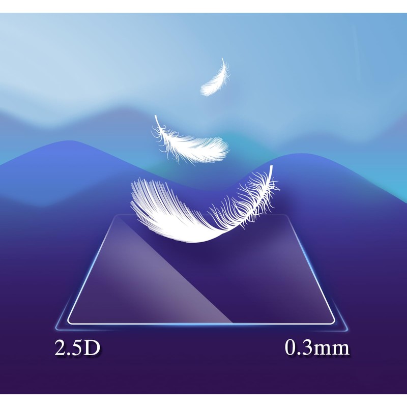 2 Pack for 2024 2025 Hyundai Elantra Screen Protector -