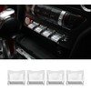 Center Console Dashboard Button Switch Cover Trim Compatible with Ford