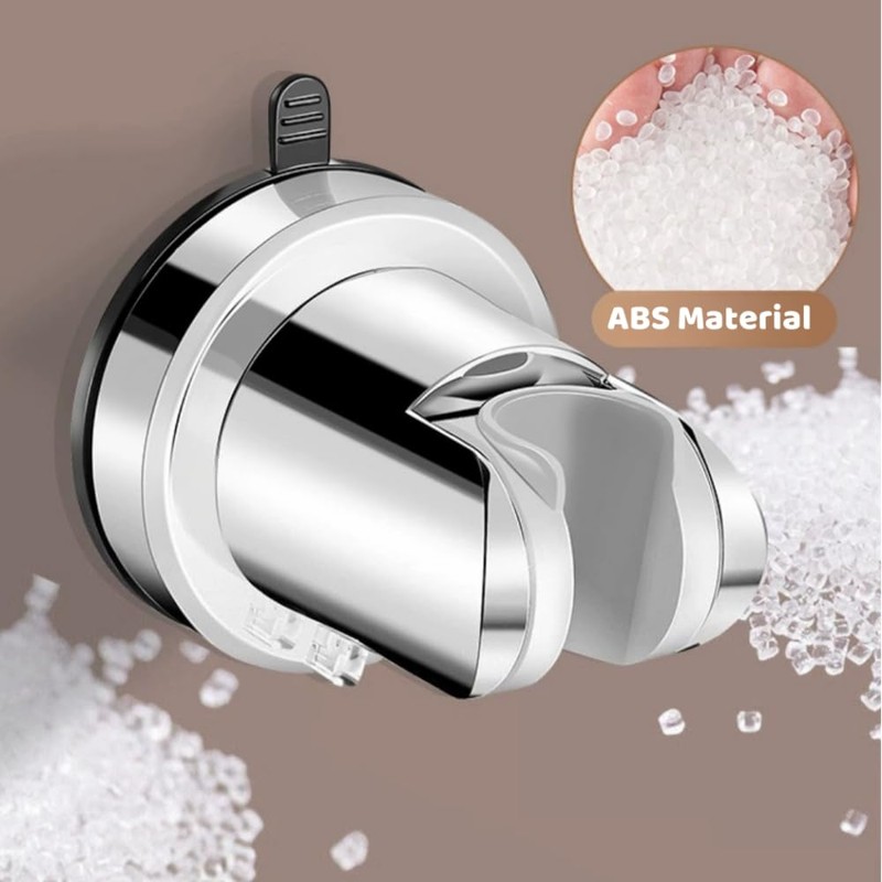 JIANHY Suction Cup Shower Head Holder Universal Adjustable Shower Head