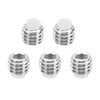 PATIKIL M5x4 mm Nylon Tip 5pcs Metric Hex Socket Head