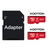 KOOTION 64GB Micro SD Card 2 Pack, Micro SDXC Memory