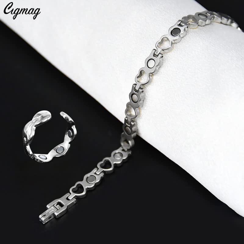 Cigmag Magnetic Bracelet for Women Titanium Steel Bracelets Ultra Strength