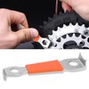 Alomejor Bike Crank Spanner 9/10mm Carbon Steel Bike Chain Fixed