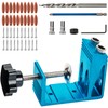 Pocket Hole Jig Kit Dowel Drill Joinery Screw Kit Carpenters