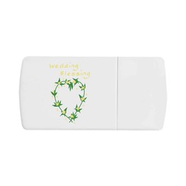 'Wedding Blessing Ceremony ' Pill Box with Tablet Splitter (PI00034393)